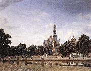 HEYDEN, Jan van der, View of the Westerkerk, Amsterdam